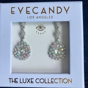 Eye Candy Los Angeles Luxe Collection Drop CZ Aurora Borealis Earrings